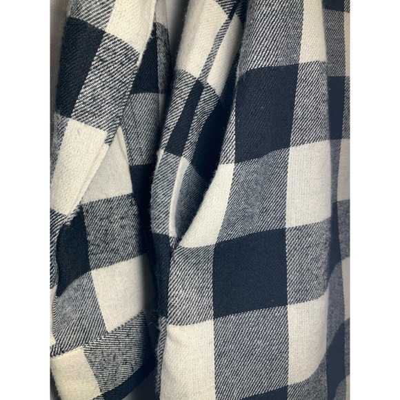 Built by Dreamers Buffalo Plaid Button/Zip Up hoodie SMALL - Picture 3 of 7